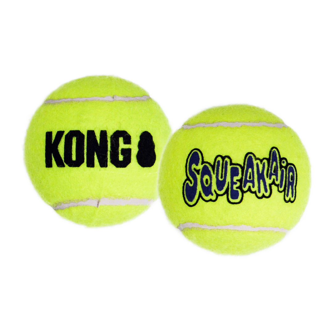 Kong AirDog Squeakair tennisbal M 6 st